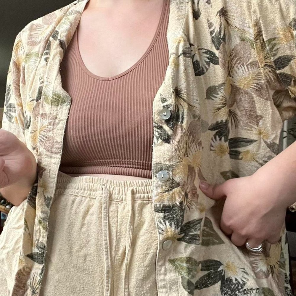 Vintage Two-Piece Hawaiian Set